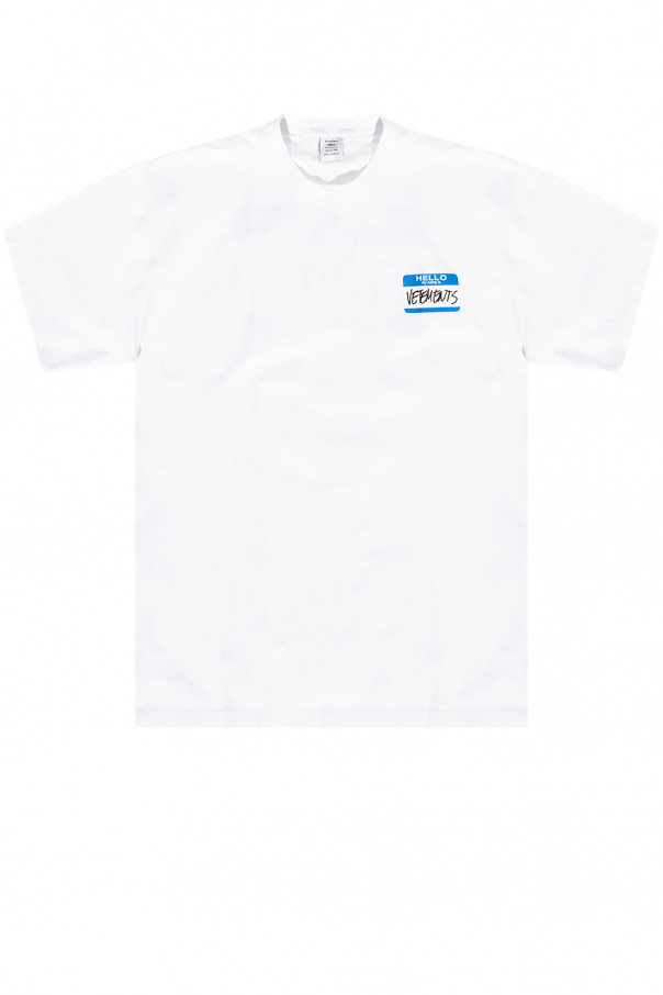 VETEMENTS T-shirt with logo